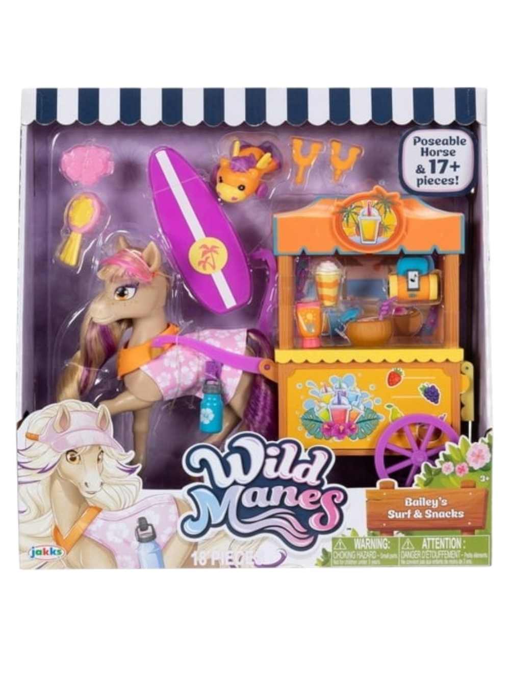 *NWT* WILD MANES Bailey's Surf & Snacks